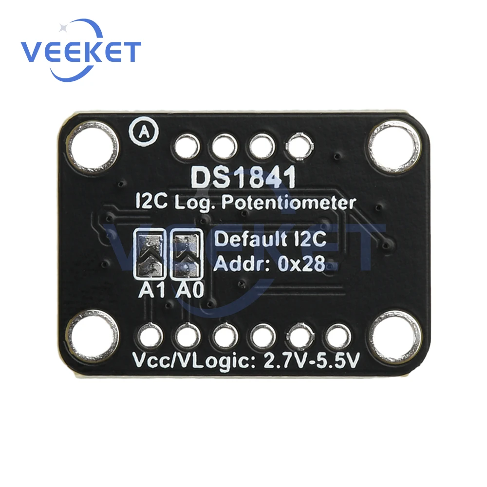 DS1841 I2C Dijital Potansiyometre Dağıtım Kartı, STEMMA QT Qwiic ile Uyumlu histerezis fonksiyonu ile uyumlu