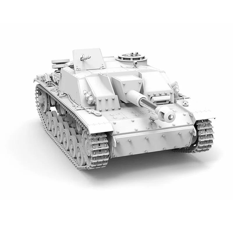 موديل الحدود BT-045 1/35 StuH 42 Ausf. G الإنتاج المبكر مع مجموعة نماذج خزان داخلي كامل لعبة DIY
