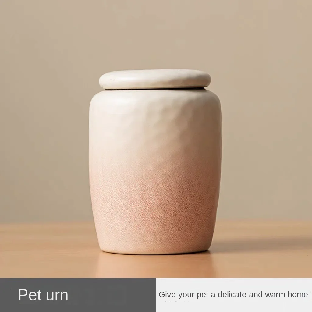 

Pet death urn cat dog seal moisture-proof burial teeth hair collection death memorial cremation jar