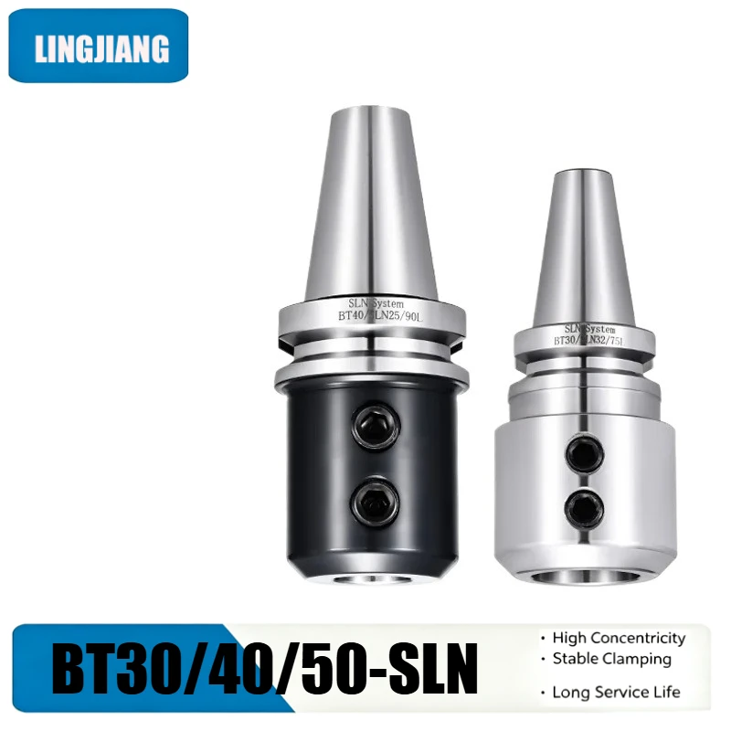 BT30 BT40 BT50 SLN Side Lock End Mill Tool Holder Weldon Shank 20CrMnTi High Precision CNC Milling Tool Holder for U Drill Endmi