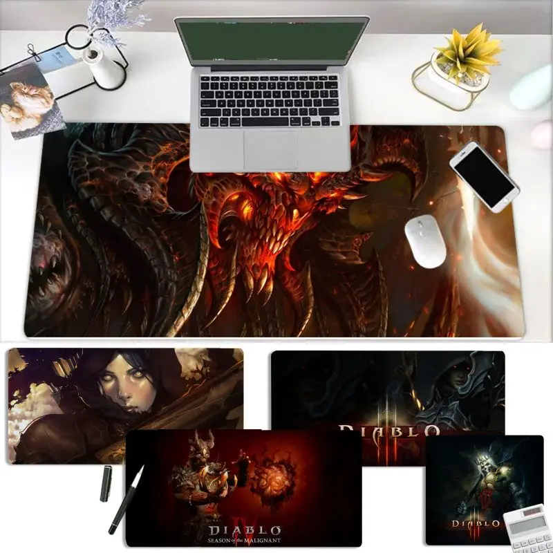 

Game D-Diablo Mousepad Beautiful Durable Rubber Mouse Mat Pad Size For CSGO Game Player Desktop PC Computer Laptop