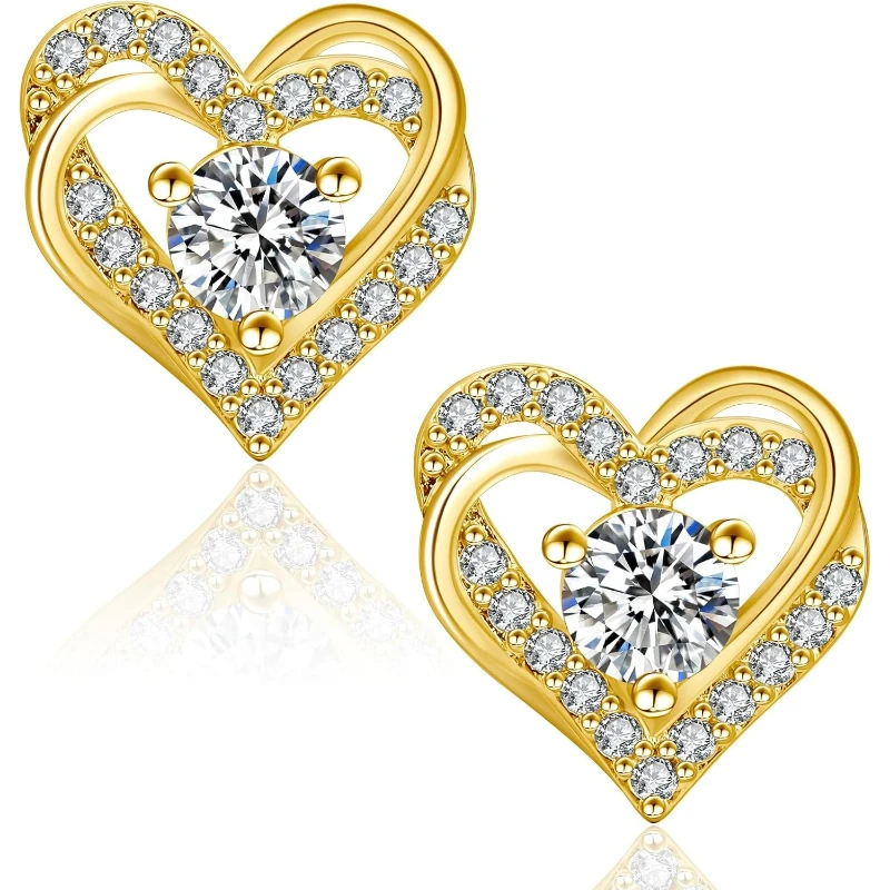 

Серьги-гвоздики из стерлингового серебра S925 с белым муассанитом 0.6 карата, выращенным в лаборатории, цвет D, чистота VVS1, с фрикционной застежкой, для женщин