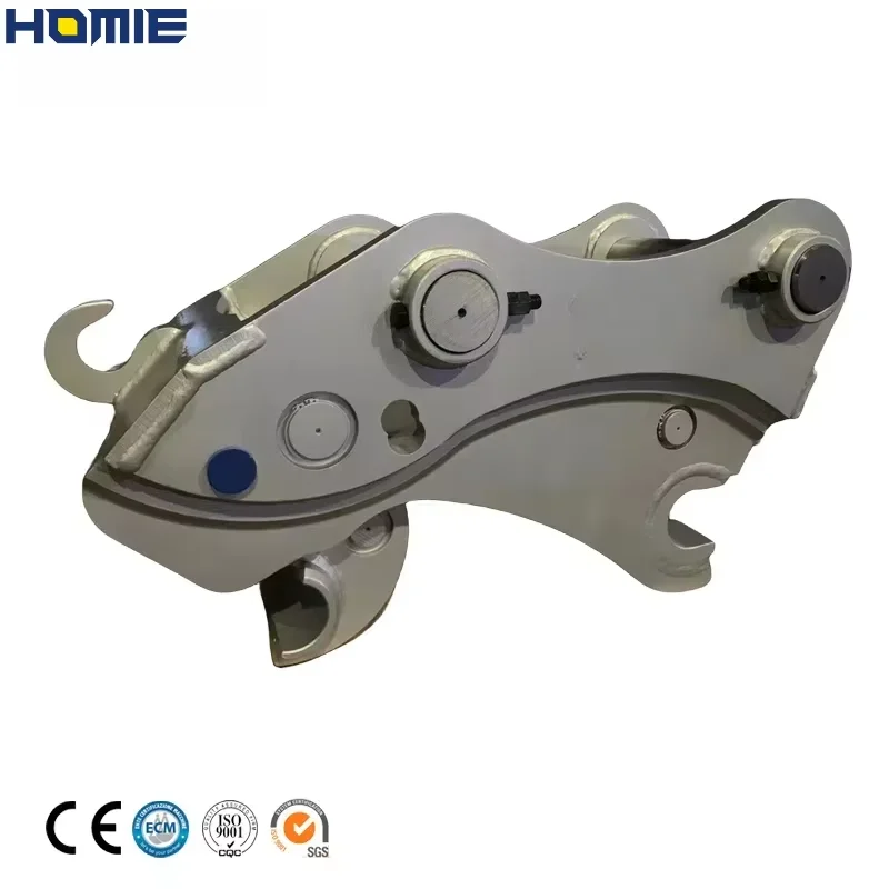 【2026 Hot Selling】HOMIE Excavator Attachment Parts Hydraulic Quick Hitch Quick Attach Easy Change Coupler 5-6ton Excavator for S
