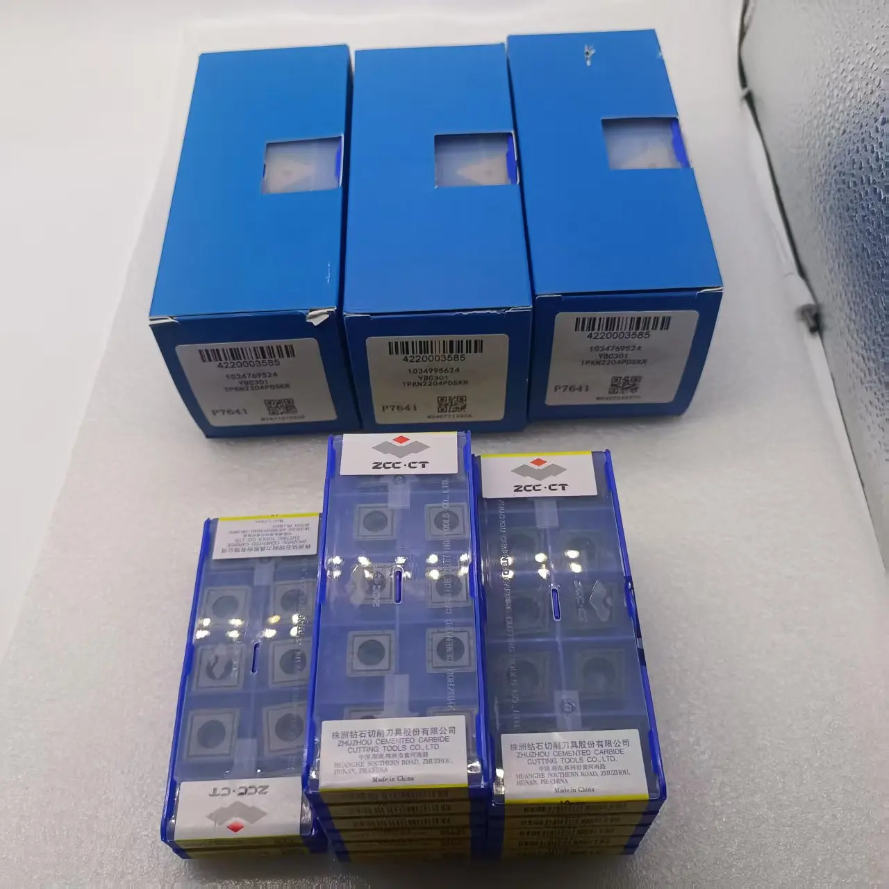 10 قطعة YBG212 SPGT 140512 -PM SPGT 110408 -PM YBC252 CCMT 120408 -HM YBC301 TPKN 2204PDSKR ZCC كربيد إدراج