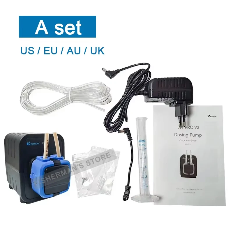 Kamoer X1 PRO 2 V2 Bluetooth WiFi APP Dosing Pump Fish Tank Aquarium Pump Nutrient Droplet Pump