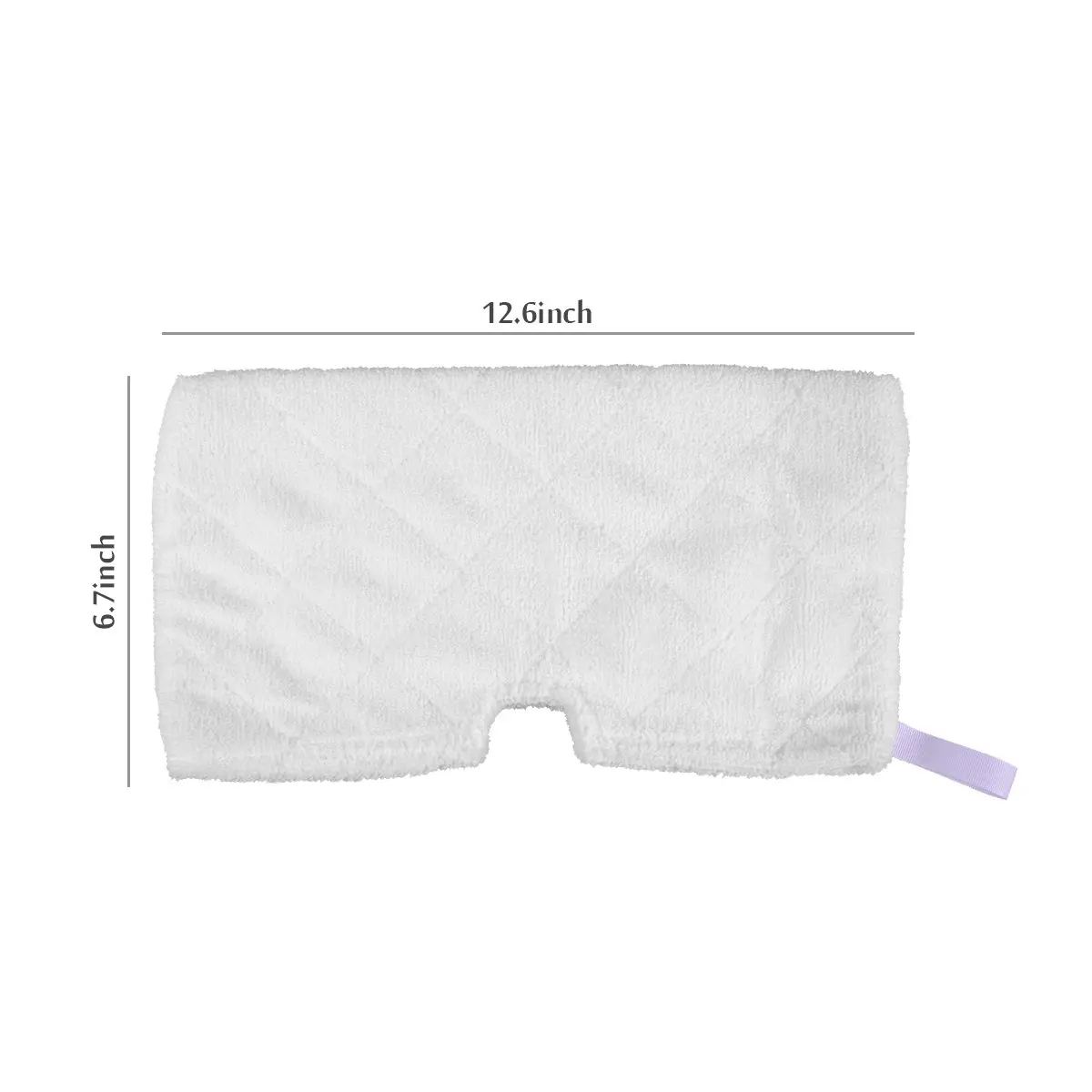 세척 가능한 스팀 걸레 패드 교체, 상어 S3501 S3601 S3901 S3550 스팀 포켓 걸레, 8 개