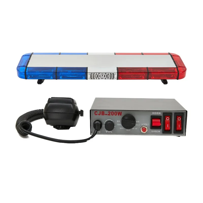 Haut-parleur de sirène complet de véhicule de sécurité routière d'usine de source avec la lumière d'iode LED