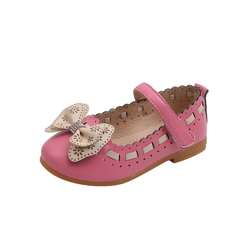 

Детская обувь с бантом для девочек, туфли принцессы, осенние новые детские туфли на мягкой подошве, модные школьные маленькие кожаные туфли Zapatos De Niña