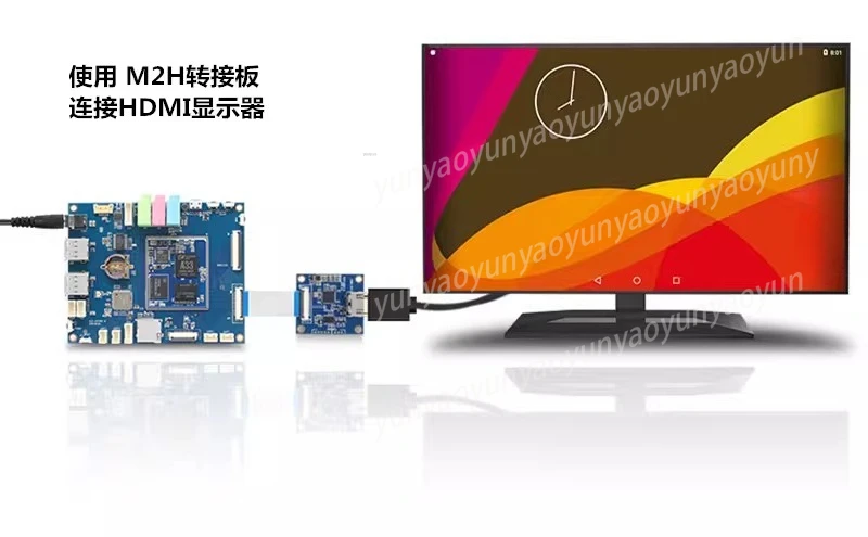 Mipi to HDMI Adaptor 720P Expansion Accessory for A33 A63 Android Board Video Signal Output