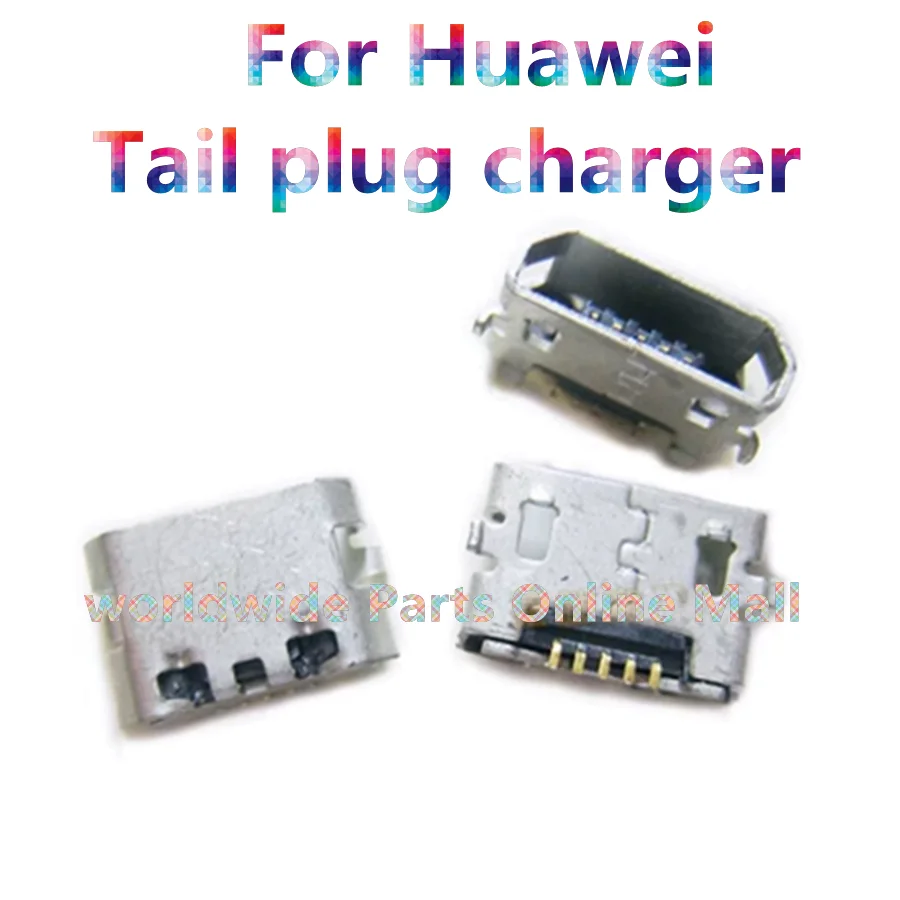 20-200pc USB Jack Charging Port Data Port Tail Plug Connector For Huawei Huawei 4X 4C Y6 4A  P8 p8max Mate8 C8817 Max Lite Pro