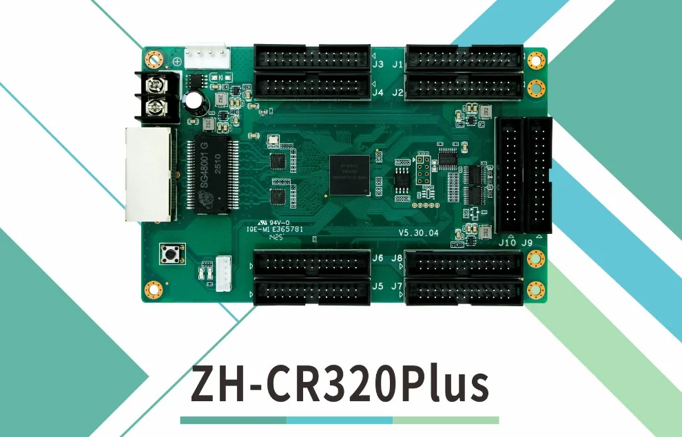ZH-320Plus Led Display Adapter Board Hub320C Interface Single and Double Color Screen Control Card Expansion Module