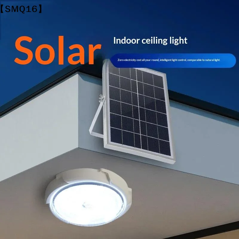 Solar Lights Home Top Ceiling House Indoor Outdoor Garden Pandent Light Panel Lamp Fixture For Corridor Garden Living Room【SMQ】