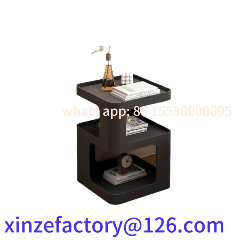 

Customizable Warming 520 Bedside Table Home Bedroom Small Wrought Iron Bedside Shelf Simple Modern And Creative Bedside Table Ni