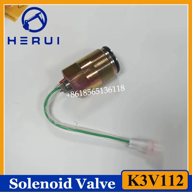 K3V112 Hydraulic Pump Solenoid Valve For Excavator SK200-6 KDRDE3K-10/40 SK200-1/3 R210-5/HD700-7