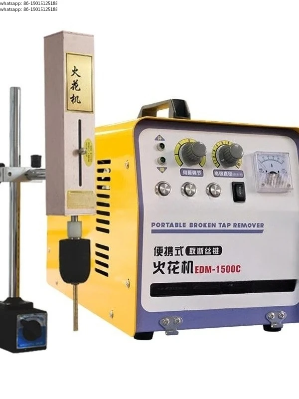 New 2026 Factory Direct Sales Portable Tap Breaking Small Electric Pulse Punching 1500 Electric Spark Wire Tapping Machine