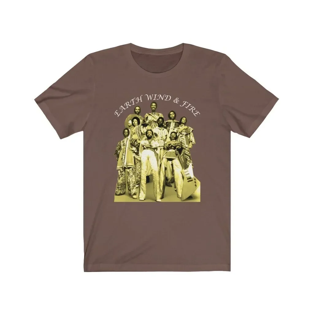 Camiseta Earth Wind Fire Greatest Hits, música Funk Soul Jazz Disco RnB, banda musical, artista afroamericano, estampado retro vintage