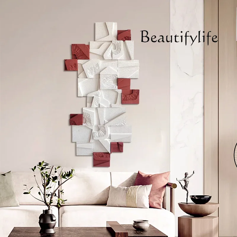 YY اللوحة الزخرفية الفيزيائية الحديثة نحت الخشب ثلاثي الأبعاد رسمت باليد مجردة الإبداعية كبار معلقة اللوحة