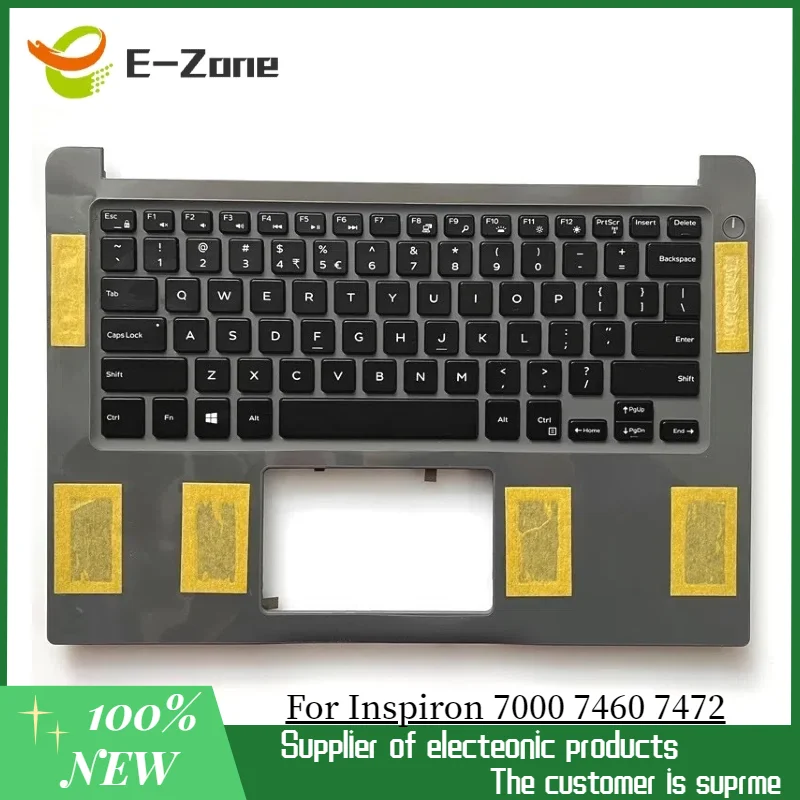 

New For Dell Inspiron 7000 7460 7472 Laptop Upper Case Palmrest Cover Keyboard 0XD4CT XD4CT