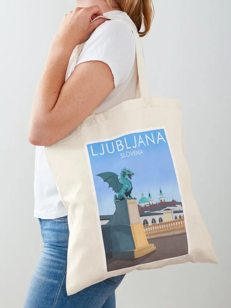 

Ljubljana, Slovenia Tote Bag canvas tote bags custom bags great bag tote bag canvas