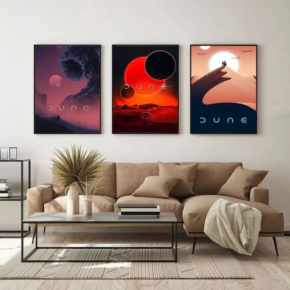 الكثبان الرملية الفيلم الكلاسيكي نوعية جيدة يطبع والملصقات ورق أبيض ملصق DIY غرفة بار مقهى الجمالية الفن طلاء جدران