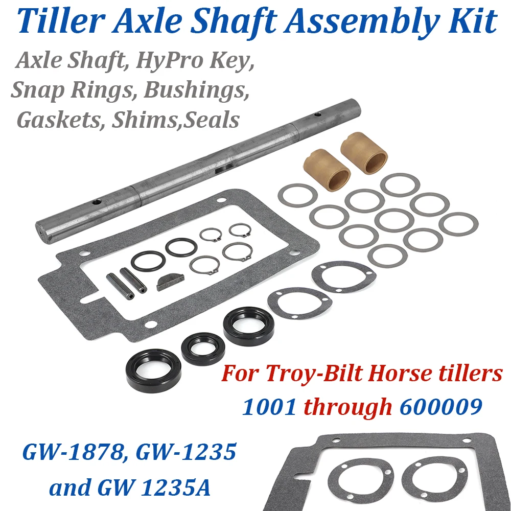 For Troy Bilt HORSE Wheel Axle Rebuild Set 1