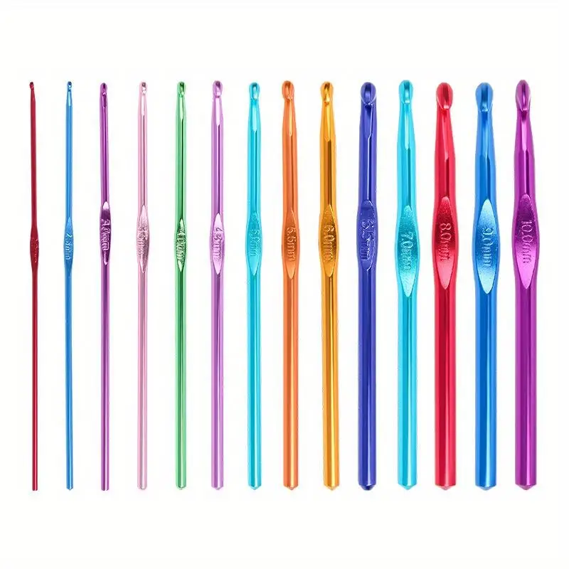 Aluminum Crochet Hook Set 3
