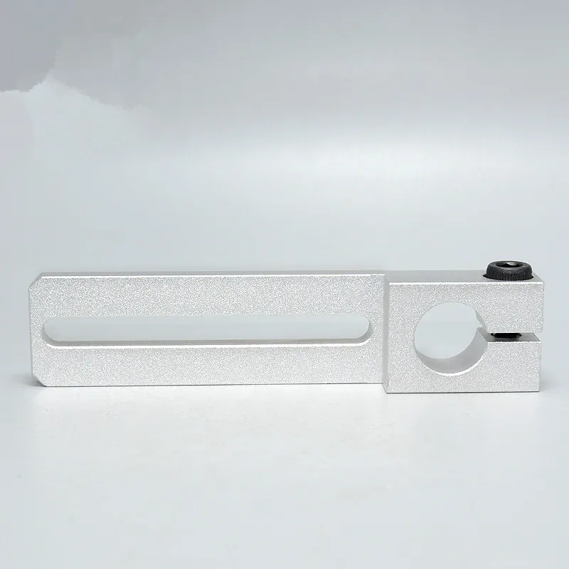 1 piece aluminum alloy front hole locking shaft sliding bracket guide shaft fixed seat support frame sleeve accessories