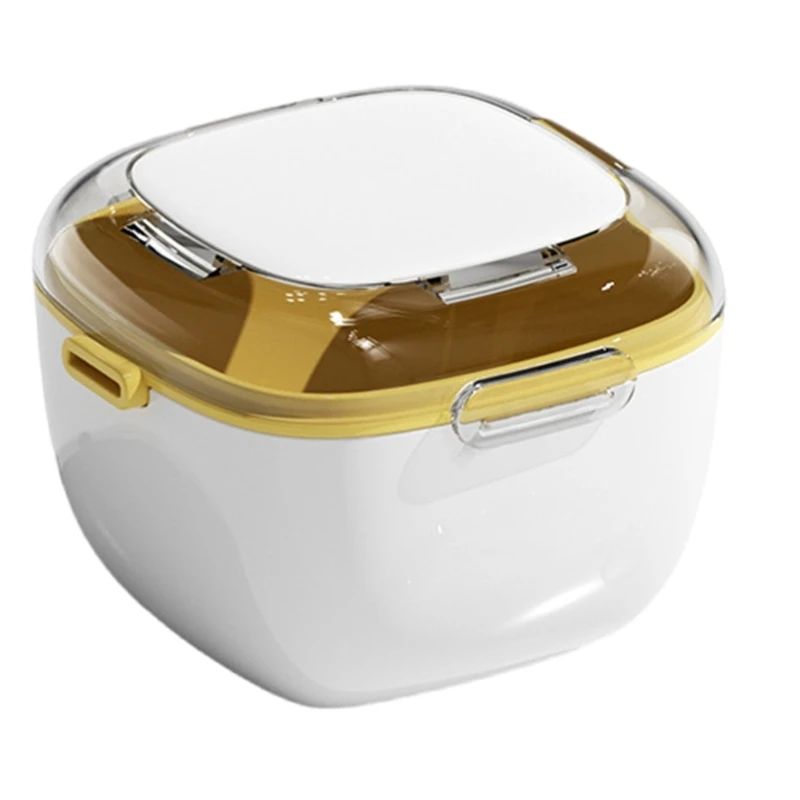  Portable Denture Case With Layer Drying Secure Storage Box For Adults Travel