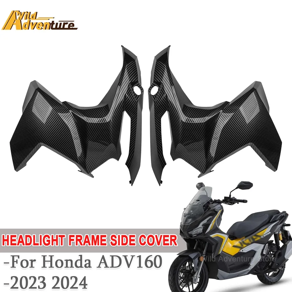 

ADV160 Front Headlight Side Cover Fairing Panel For Honda ADV 160 2023 2024 Motorcycle Accessories Headlight Frame Side Cover