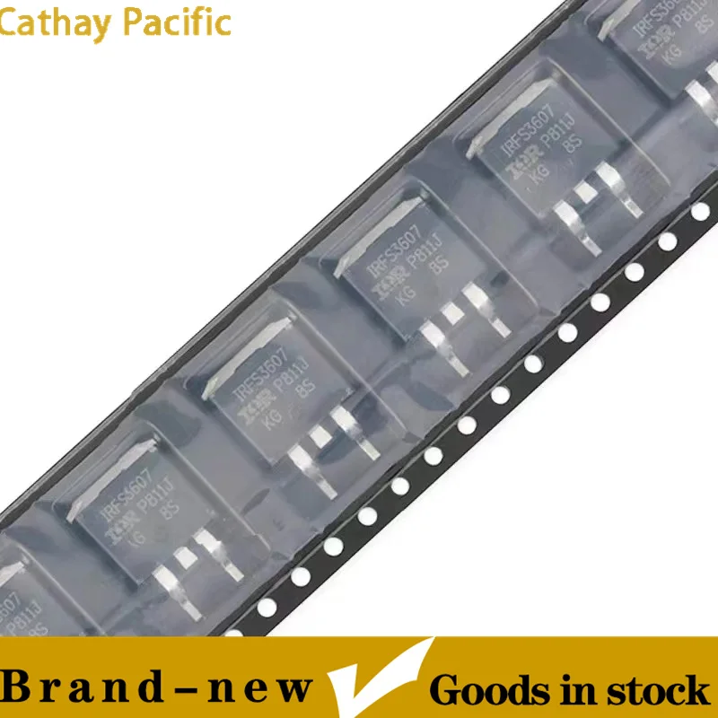 10PCS Genuine IRFS3607TRLPBF TO-263-3 N-Channel 75V80A SMT MOSFET Brand New In Stock