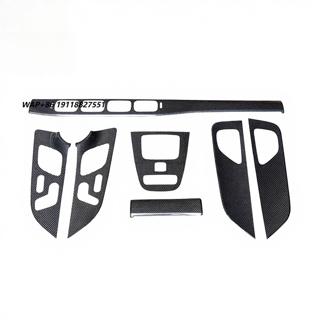 OEM Style Carbon Fiber Car Dashboard Cover Console Centrale Panel Interior Decorative for  GLE Coupe C167
