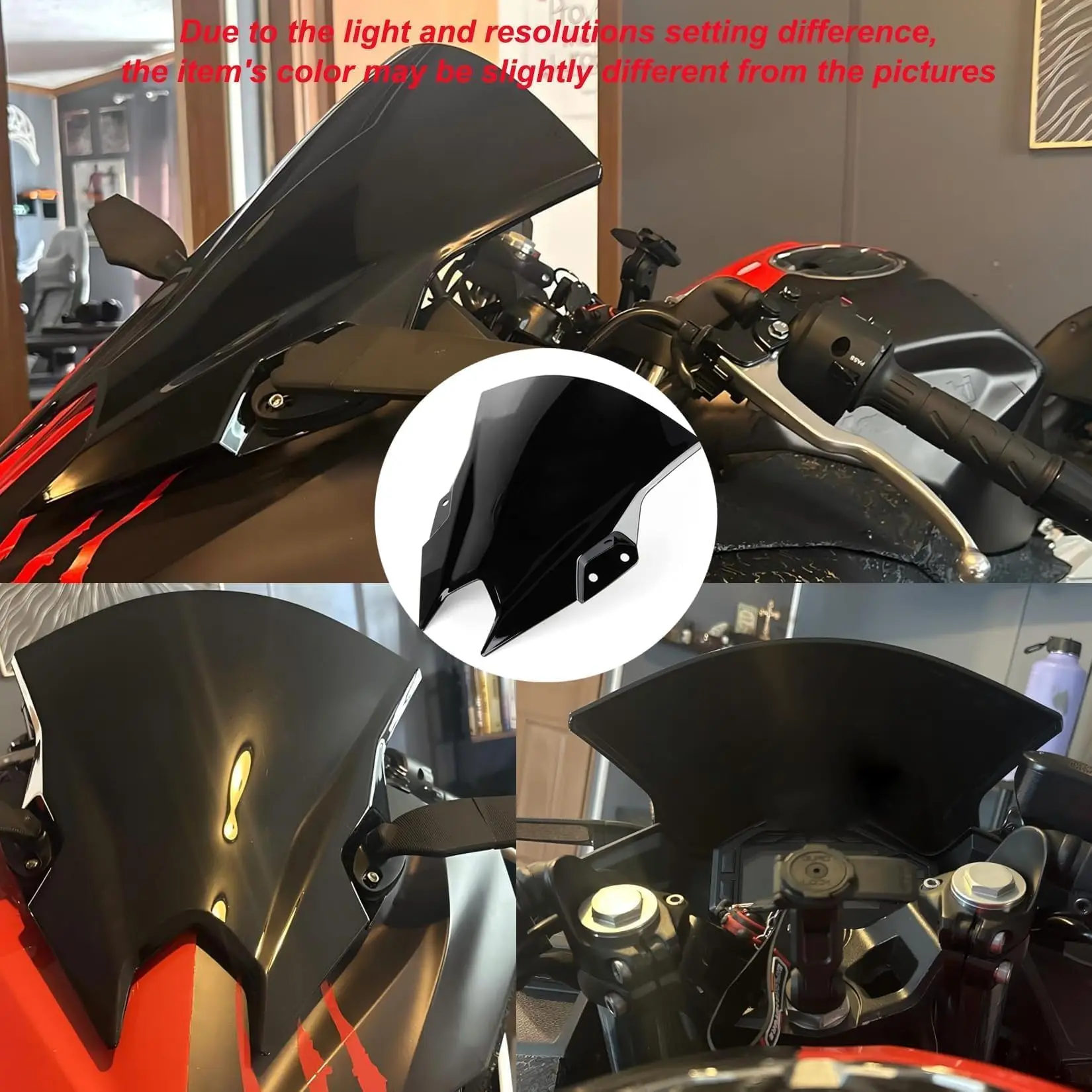 Motorcycle Windshield for Kawasaki NINJA500 SE 2024 2025 Windscreen Double Bubble Wind Deflector Protector Fairing  for NINJA500