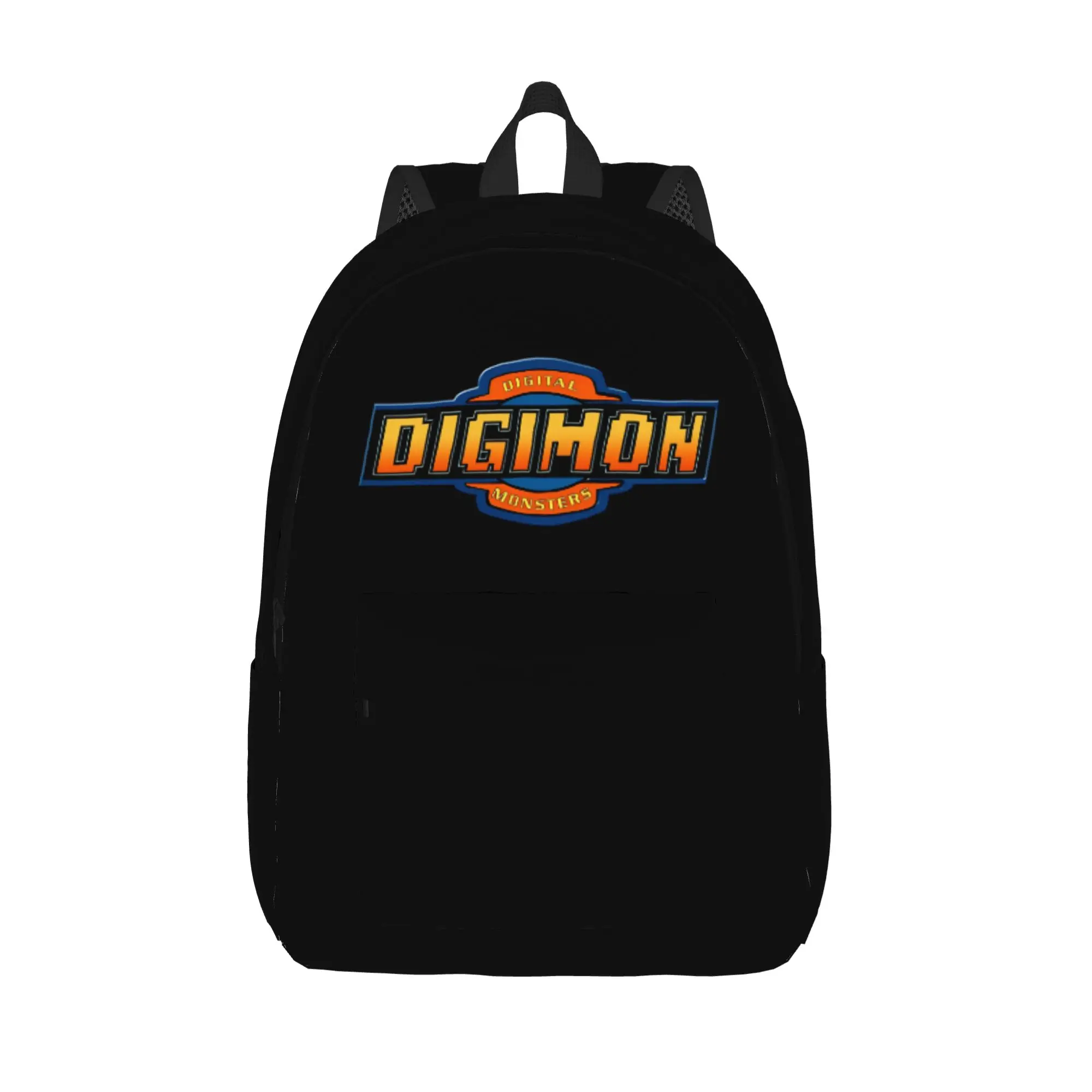 

Digital Monster Digimon Backpack for Men Women Casual Student Hiking Travel Daypack Laptop Computer Shoulder Bag with Pocket