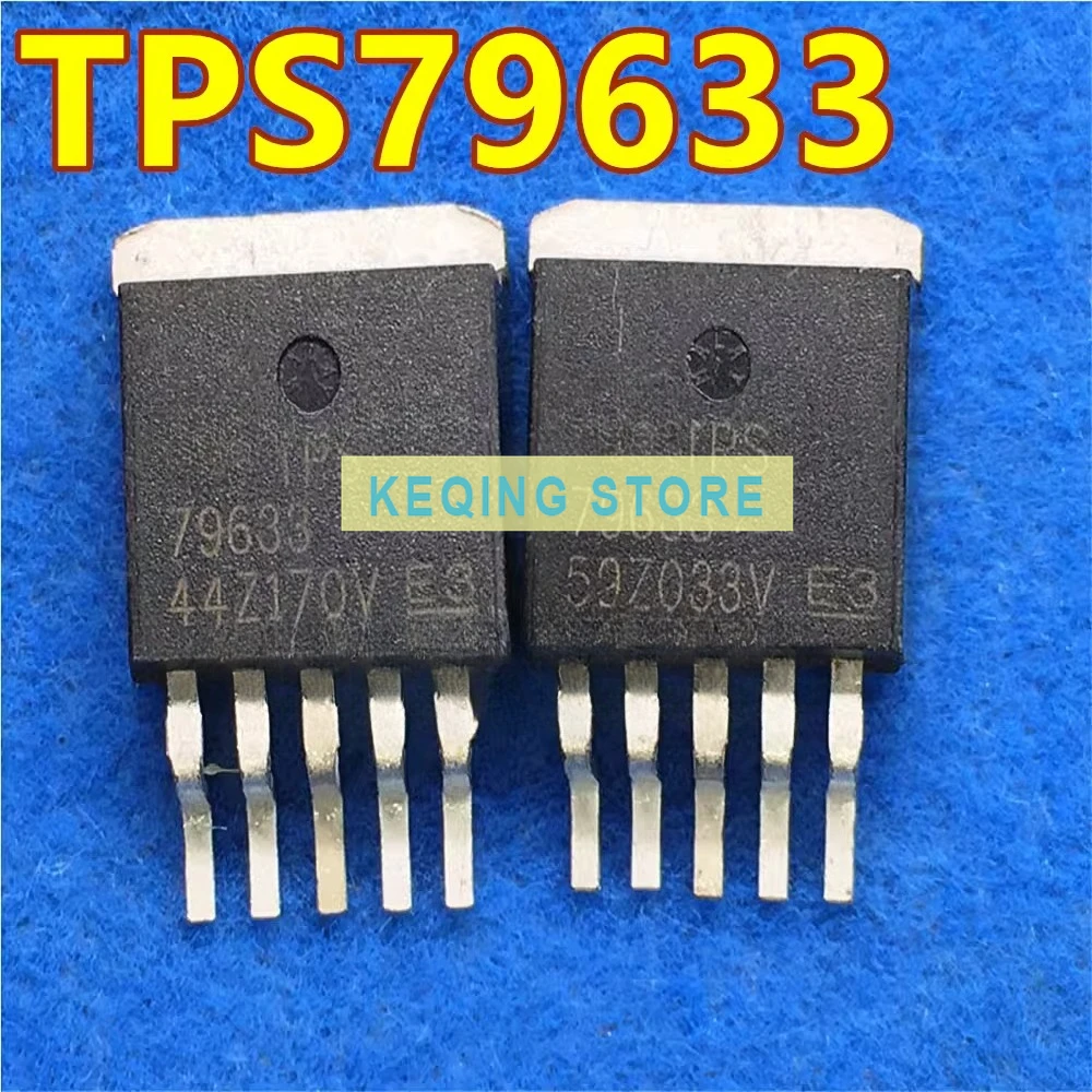 10PCS Used+Not NEW+Send after Measure TPS79633KTTR TO263-5
