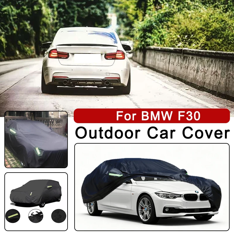 

Car Cover for BMW F30 -Outdoor Full Protection, Waterproof Dustproof Heat-Resistant, All-Season Use Auto Exterior Accessories