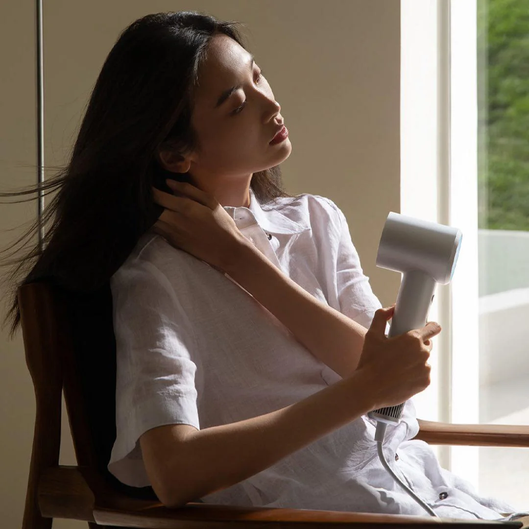 XIAOMI mijia High Speed Hair Dryer H501 57 ° 2min Rapid Dry Hair 3-color Low Noise Smart Temperature Control Anion Hair Dryer