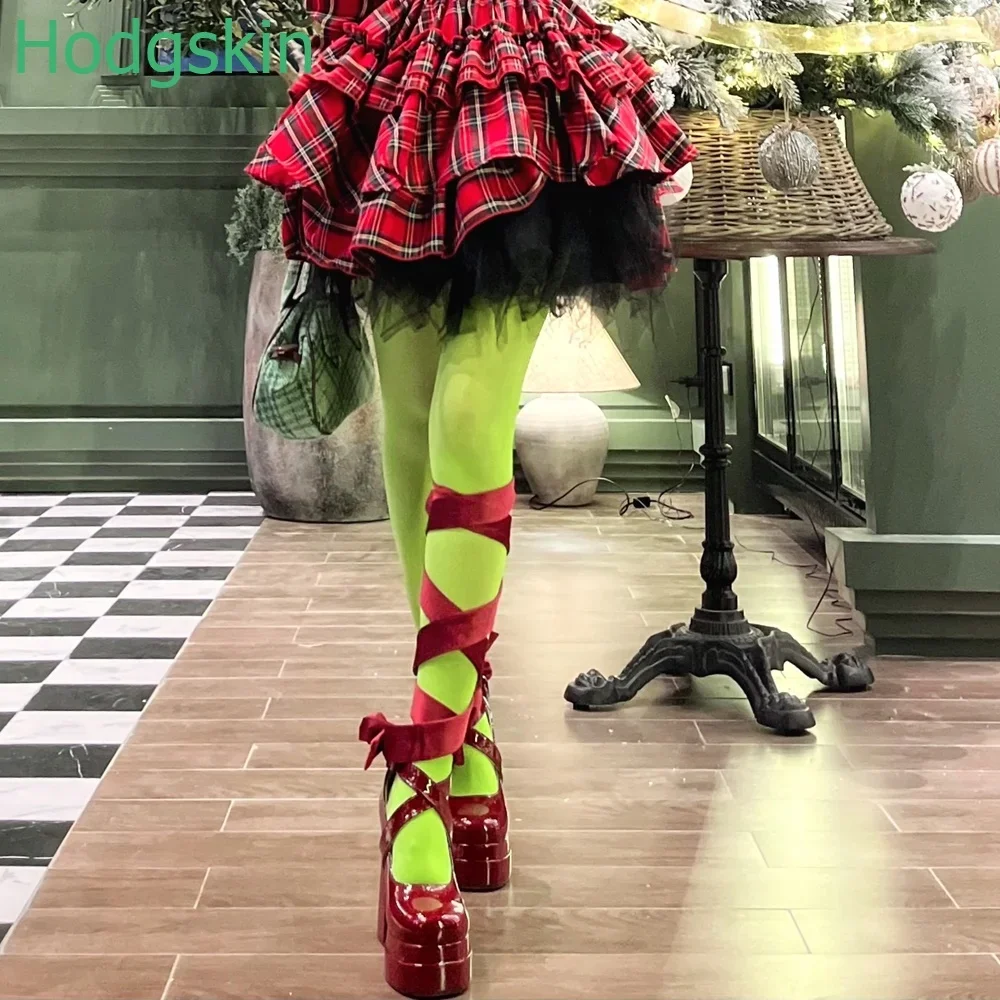 منصة ضحلة كعب مكتنز أحذية النساء الزفاف جولة تو الساتان ساحة عالية الكعب لف عبر حزام حزام مشبك الصنادل #3