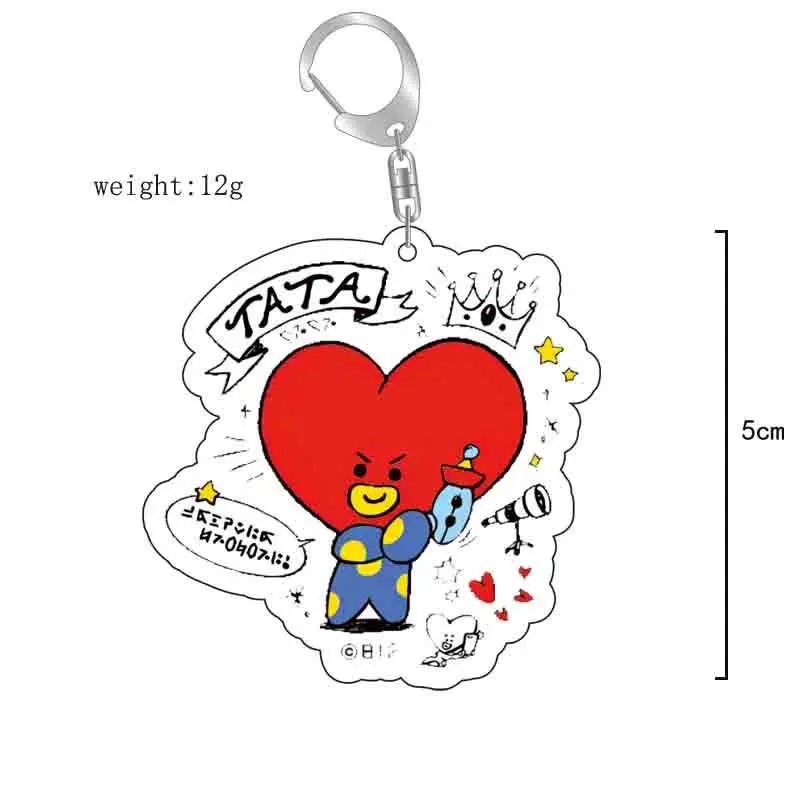 BT21 anime cartoon cute acryli - Anime Girl Merchandise บทวิจารณ์และราคา