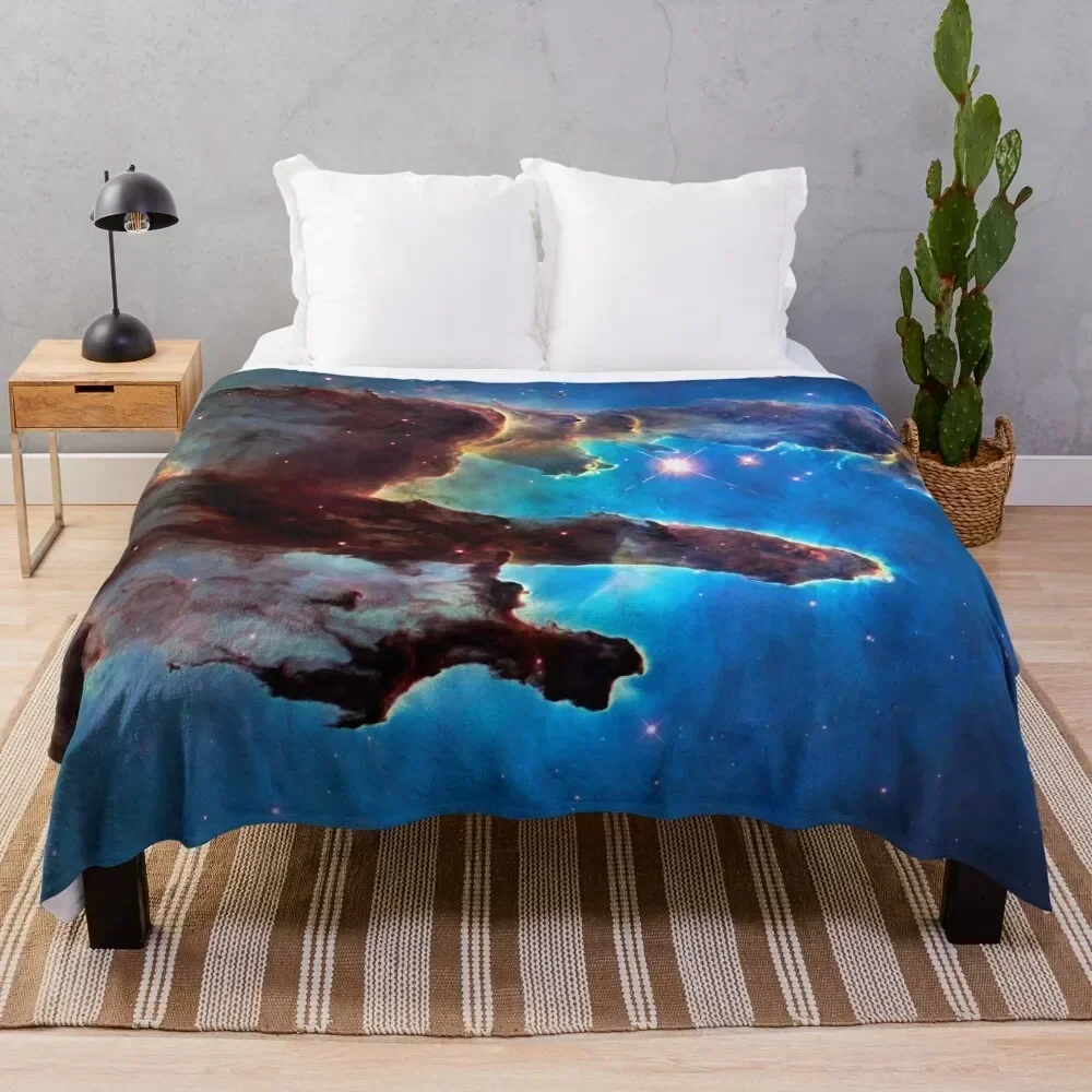 

Pillars of Creation Throw Blanket Warm Cozy Throw Blanket for Living Room Couch