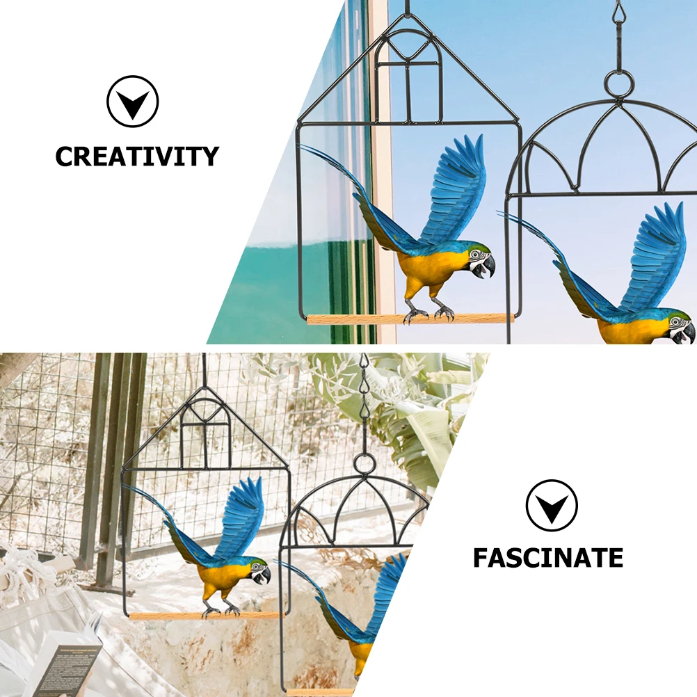

Parrot Stand Play for Parrots Bird Training Platforms Perch Playstand Cage Stands inside