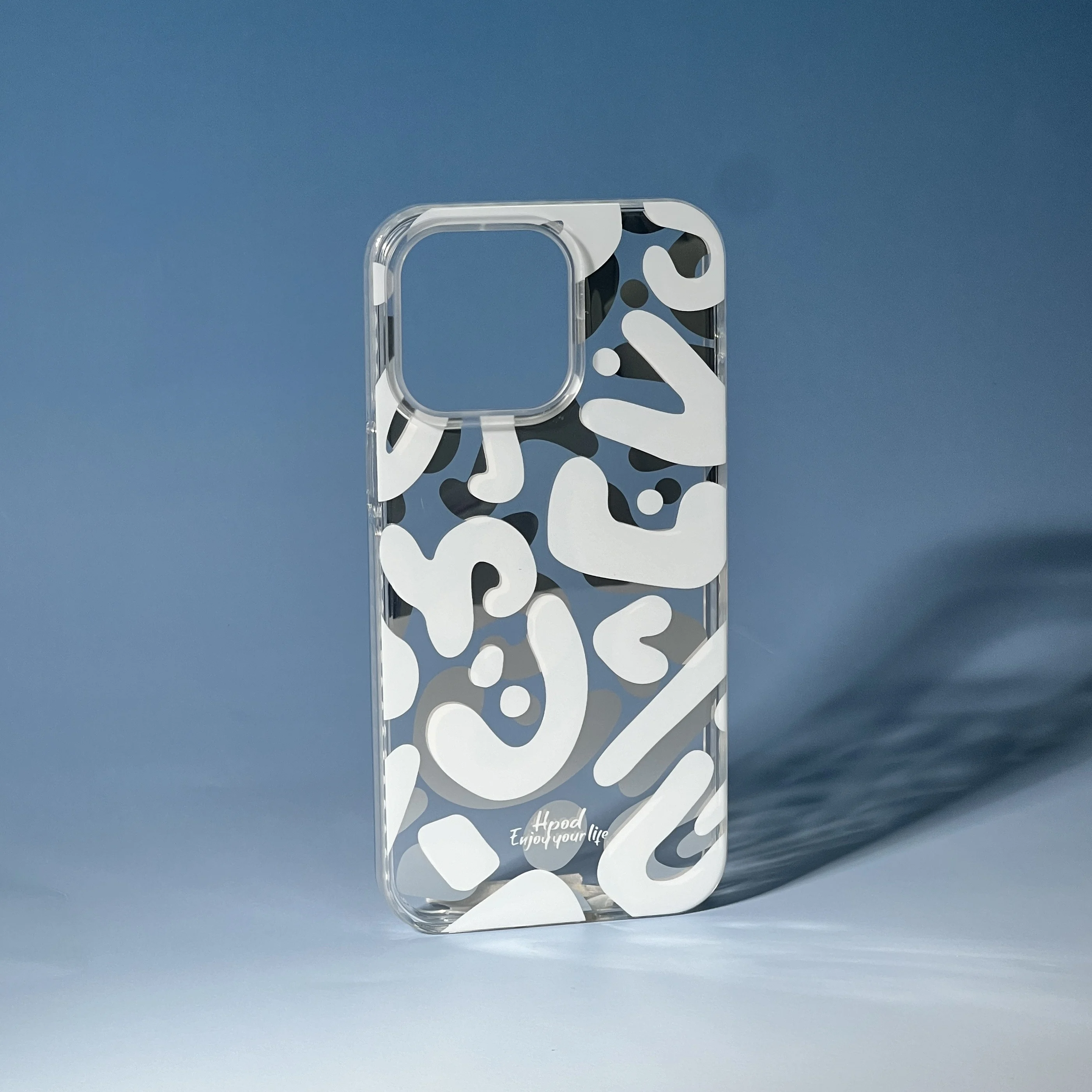 

HPOD Creative Phone Case, Suitable for iPhone 15Pro Max,stylish and trendy double-layer anti drop protective case