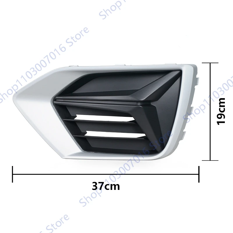 Fog Light Cover For Audi Q3 2019 2020 2021 2022 Car Front Bumper Fog Lamp Light Trim Cover Frame Lid Bezel Hood