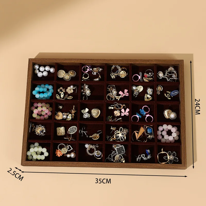 Sieradenbakje, armband, armband, sieraden, sieraden, look lade, ring, oorknopjes, opbergruimte, ketting displaybakje.