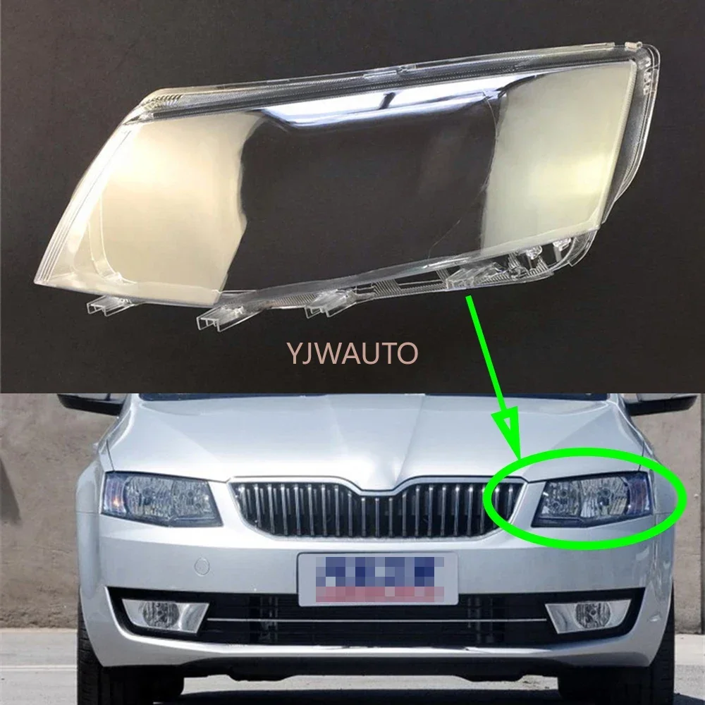 

Крышка фары для Skoda Octavia 2015-2017: Сменное стекло фары, передний плафон, корпус автомобильной фары