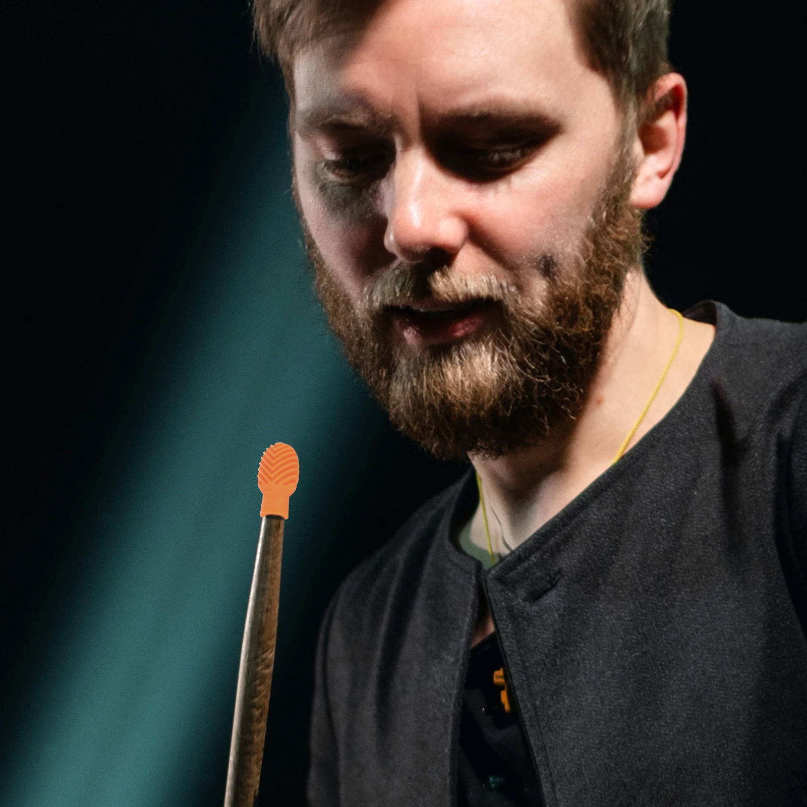 

2 Pcs Drumstick Protector Drumsticks Mute Protectors Boxed Practice Tips Silica Gel Silicone Covers Silent