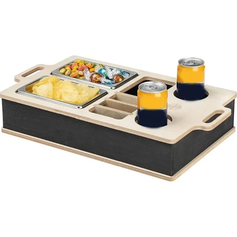 Multifunctional Remote Control Tray Phone Stand Tray Business Table Organizers for Office Stuff Students