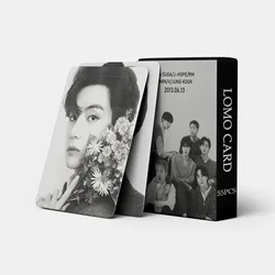 Spot supply 55Pcs/Box Kpop Photocards Lomo Cards Photo Card for Fans Collection Jung Kook Jimin