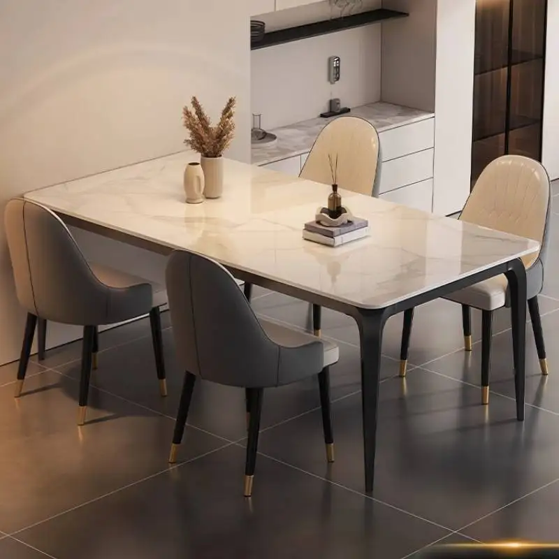 

Nordic Square Dining Tables Design Decoration Side Restaurant Dining Tables Kitchen Modern Tavoli Da Pranzo Furniture Home