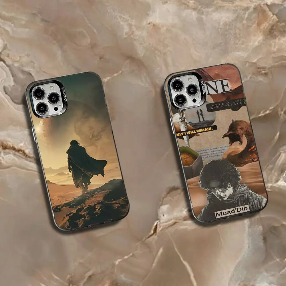 

Movie D-Dune-e Phone Case For iPhone 16,15,14,13,12,11,Mini,Pro,SE,MAX White Matte Shockproof Cover