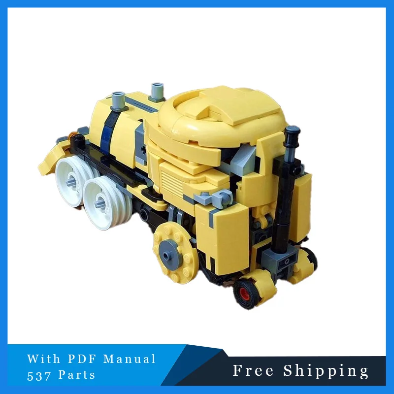 

537 шт. MOC креативный деформационный робот, модульный строительный блок, модель, детские развивающие игрушки STEM, набор для мальчиков, рождественские подарки